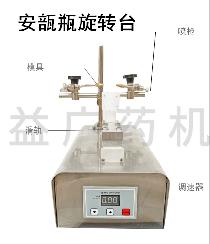 氫氧焰安瓿熔封機(jī)轉(zhuǎn)臺(tái)
